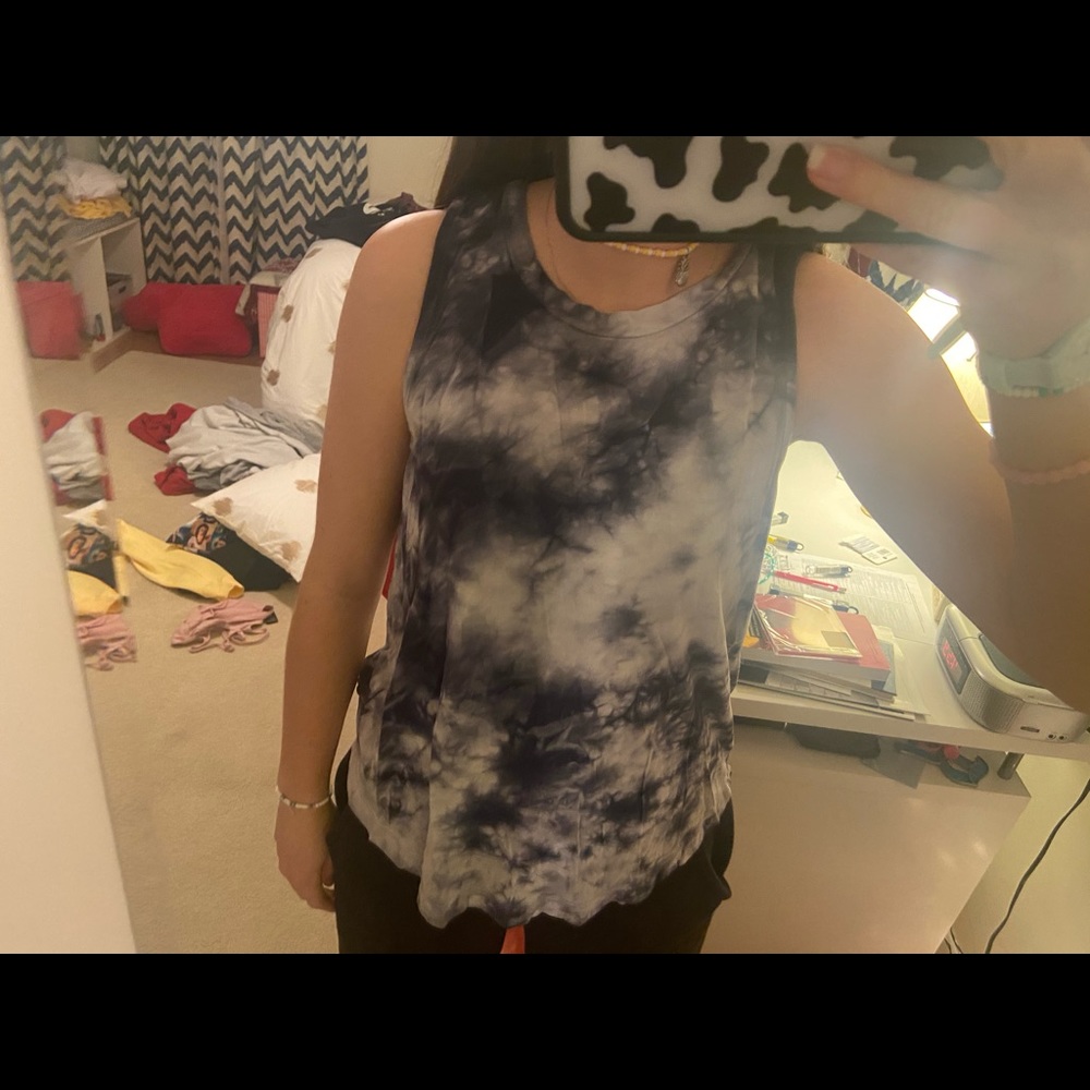 tye dye tank top